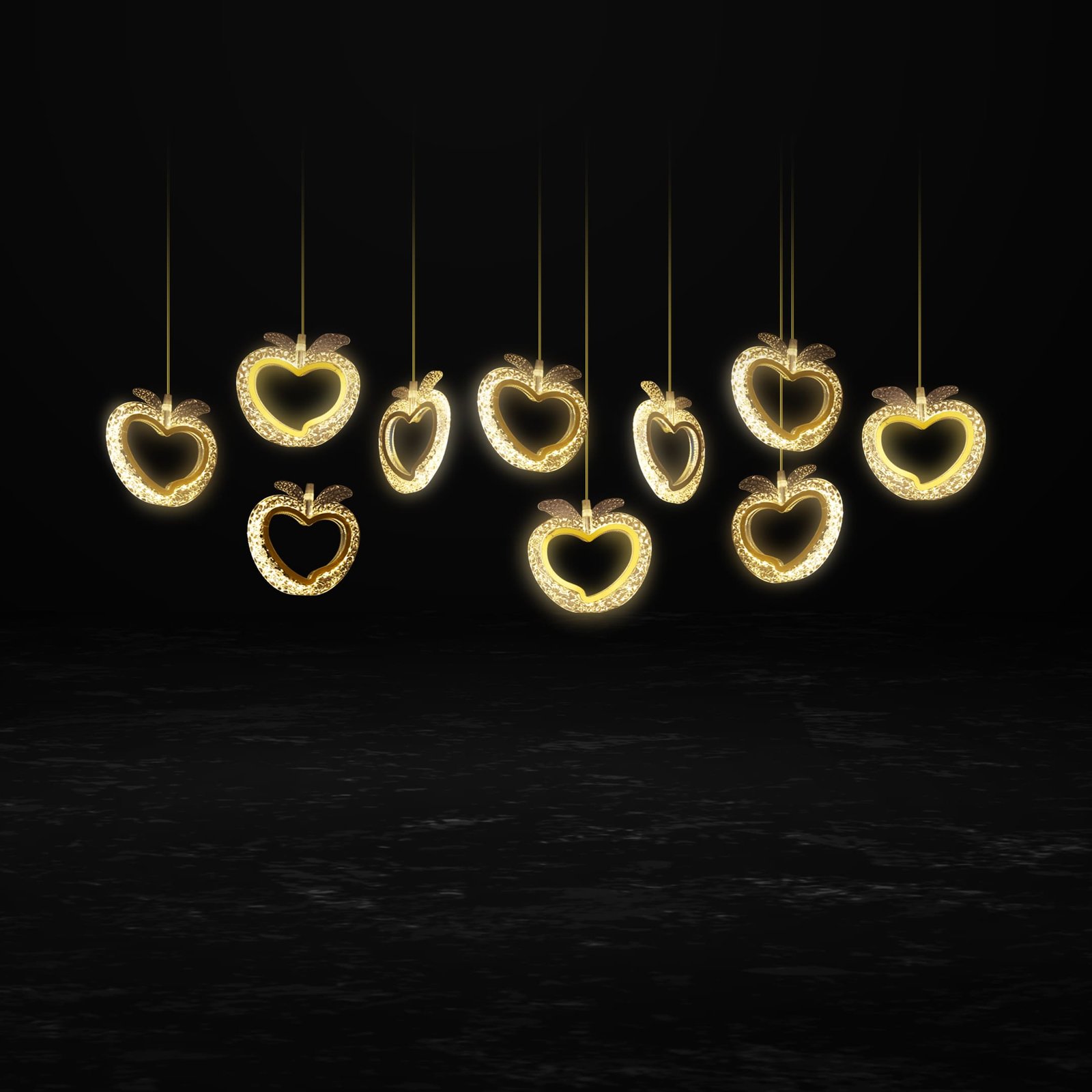 Apple Hanging 10pc Set